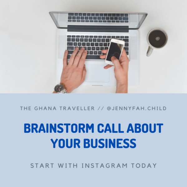 Brainstorm call about your business