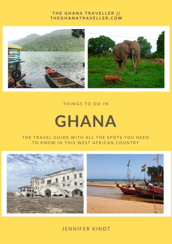 Travel guide ebook cover Ghana